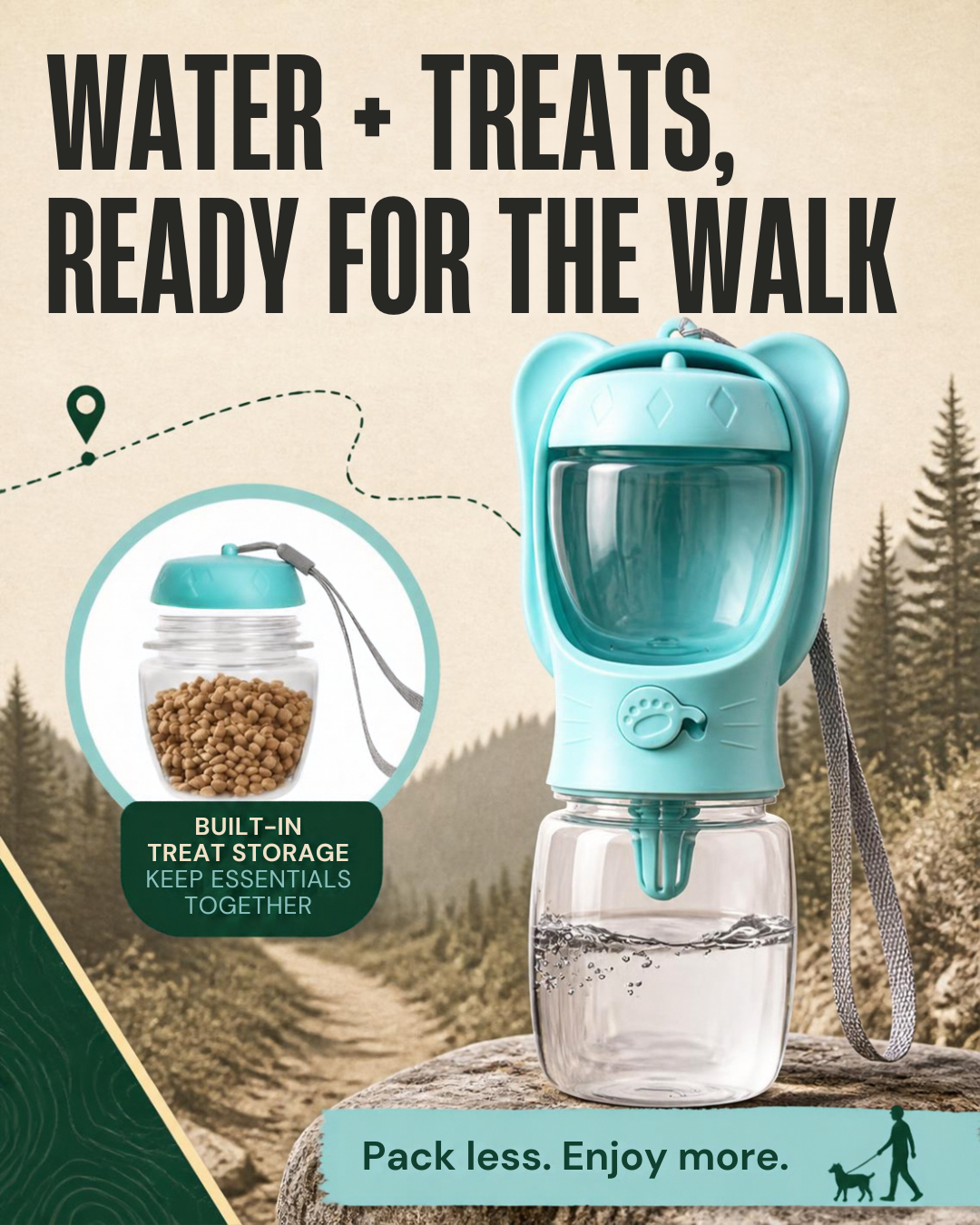 Portable Dog Water Bottle